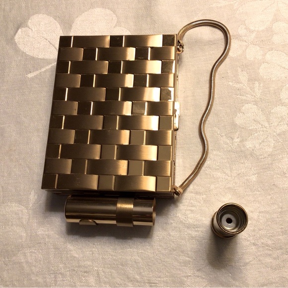 HP 5/4 🎉 Vintage 50’s Minaudière Compact Purse - Picture 10 of 15